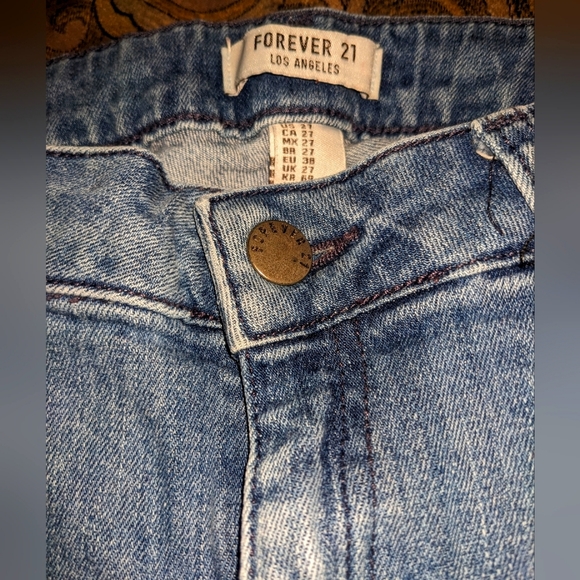 Forever 21 Blue Jeans - Picture 3 of 6